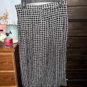 Vintage 80’s 90’s Koret Button Down Skirt- Women’s small